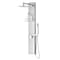 Anzzi Coastal 44" Shower Panel in Brushed Steel SP-AZ075 - alternate 1